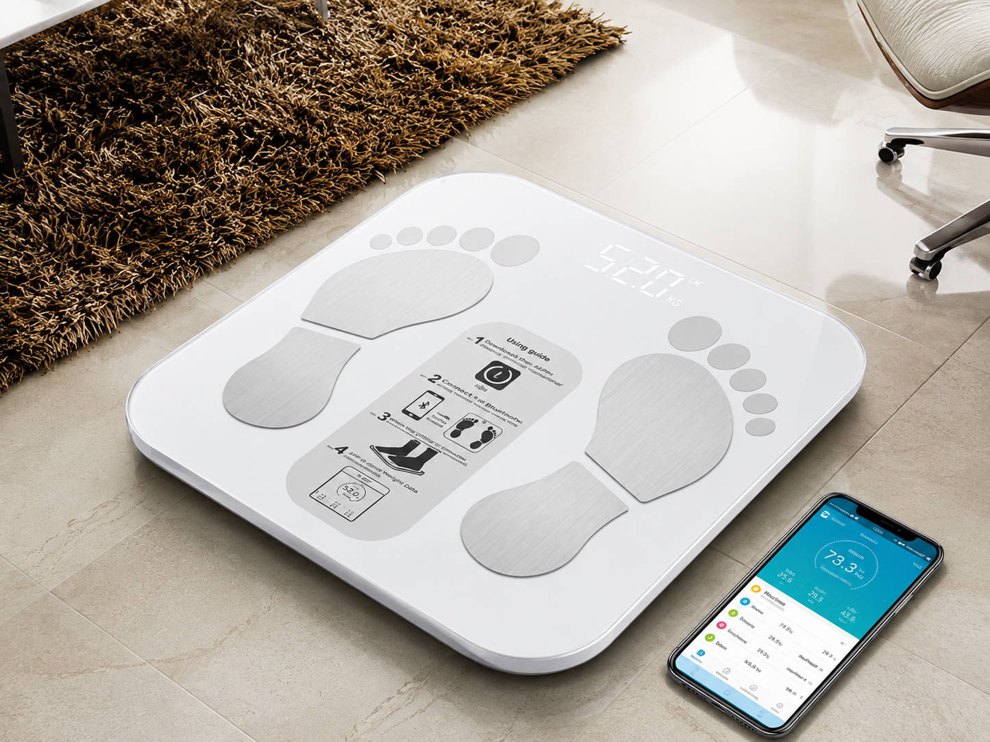 VYRO FitScale™ Bluetooth Smart Scale