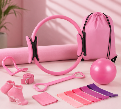 13-Piece Yoga & Pilates Set